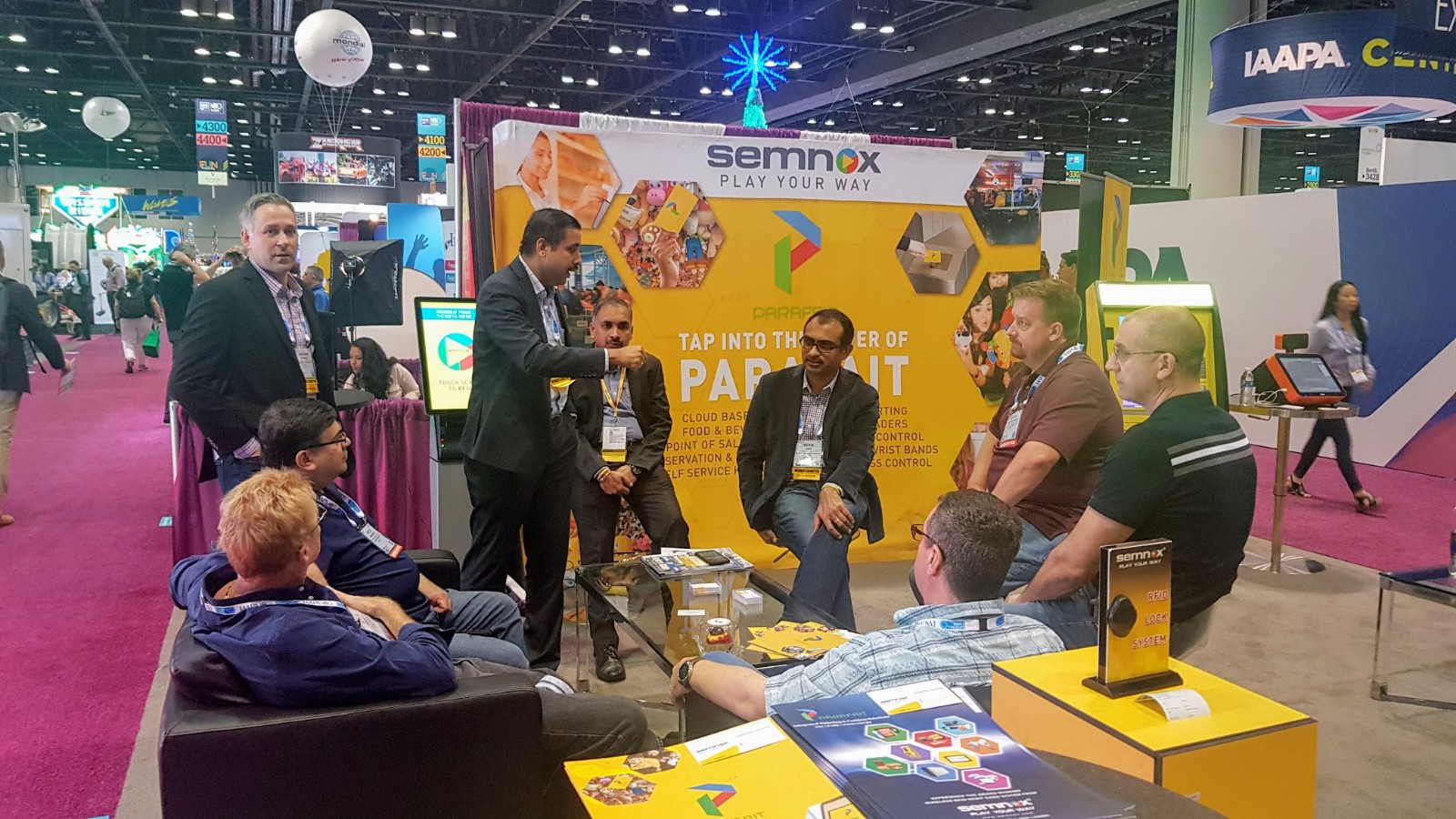 Live demos at IAAPA